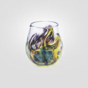 Stemless Clear Wine Thumb Indent Tumbler - Northern Lights Series